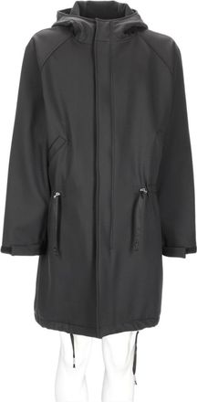 Brian Dales Hooded Jacket with Drawstring Waist and Structured Finish