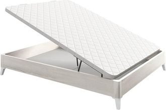 Colchones Aznar Canap&eacute; Abatible Arc&oacute;n De Madera Con Patas Transpirable Altura 34,5 Cm 180x200 Cm - &Aacute;rtic