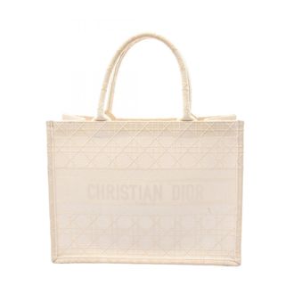 Dior Ivory Canvas Tote Bag (Pre-Owned)