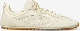 Tory Burch Niedrige Sneakers aus Wildleder und Mesh Field