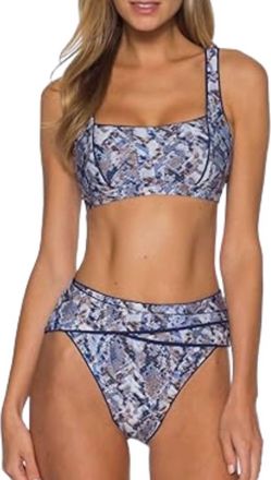BECCA by Rebecca Virtue Animal Kingdom Bikini - Plus In Python