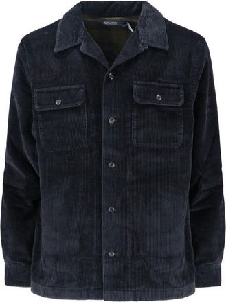 Polo Ralph Lauren Velvet Shirt - Navy Blue