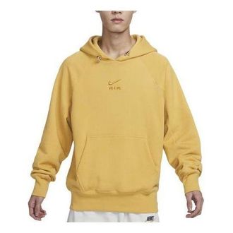 Nike Sportswear Air Hoodie mustard yellow DV9778-725