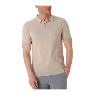 Saint Steve Saint Steve, Tops, Heren, Beige, M, Katoen, Chris Polo