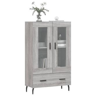 Berkfield Home Highboard Grey Sonoma 69.5x31x115 cm Engineered Wood