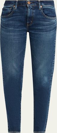 Moussy Vintage Denim Mid-Rise Skinny Jeans