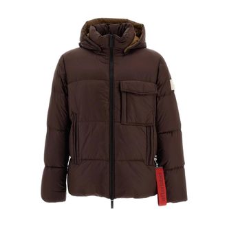 Afterlabel Piumino Katalla - - Jackets - Uomo - Marrone - L