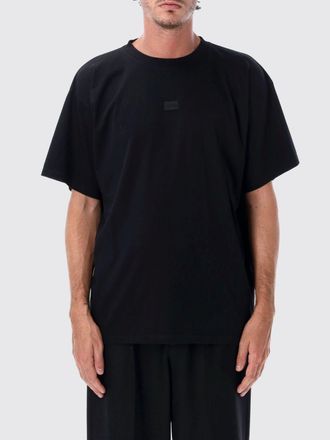 Maison Margiela T-shirt girocollo in puro cotone a maniche corte