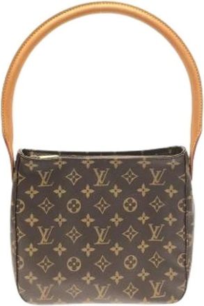 Louis Vuitton Pre-owned Shoulder Bags, female, Brown, Size: ONE SIZE Pre-owned Looping MM Shoulder Bag
