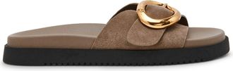 Steve Madden Mistify Sandal TAUPE SUEDE