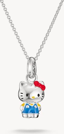 Thomas Sabo Hello Kitty collana blu in argento, nero, rosso, giallo