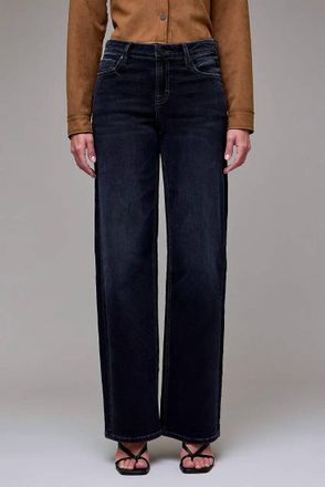 Hidden Jeans Logan Mid Rise Dad Jean In Charcoal