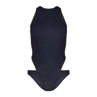 Rotate Dark Blue Open Back Body