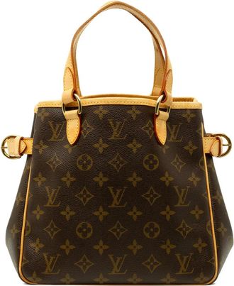 Louis Vuitton Borsa a mano Batignolles Vertical PM con monogramma 2008 - Marrone