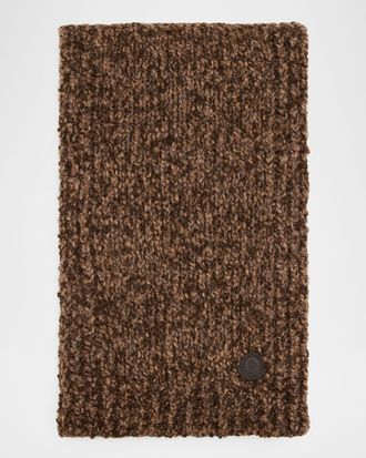 Moncler Men & apos;s Edit Wool and Alpaca Blend Scarf