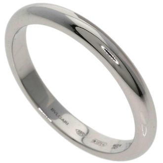 Bulgari Platinum 950 Band Ring (Pre-Owned)