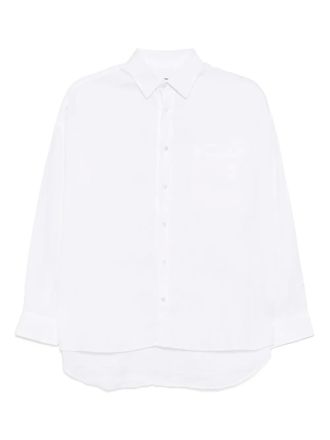 N.Peal Valencia linen shirt - women - Linen/Flax - M - White