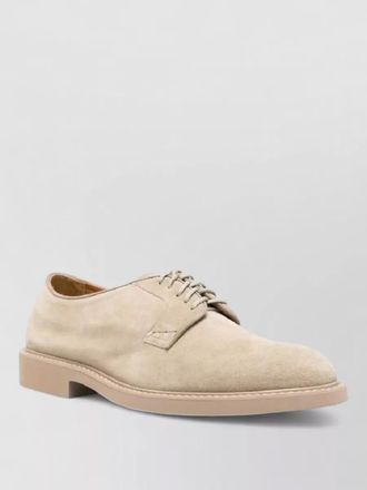 Doucal's calf leather derby shoes