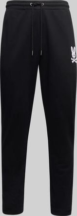 Psycho Bunny Big And Tall Tate Chenille Sweatpant 001 BLACK / 1XLT