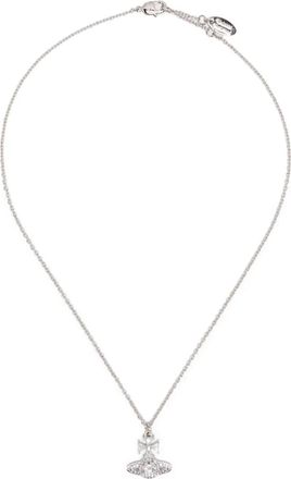Vivienne Westwood Collana con cristalli - Argento