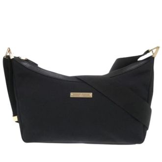 Gucci Pre-owned Nylon Shoulder Bag - Dames - Pre-owned - Zwart - Maat: ONE Size Nylon