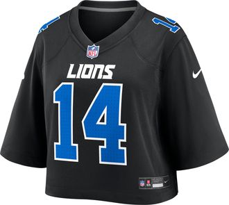 Nike Amon-Ra St. Brown Detroit Lions Nike Womens NFL Cropped Tundra Game Jersey in Black | WCJF00A9JF-UYK