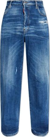 Dsquared2 Jeans Loose - Heren - Regular Fit Jeans - Blauw - L - Denim - Jeans