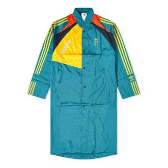adidas originals x BED J.W. FORD Mens Long Coat Green FS3758