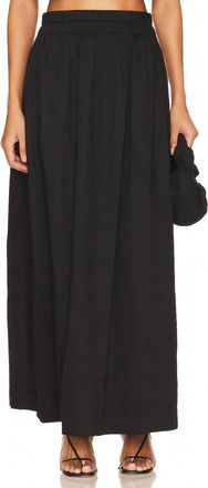 Mikoh Swimwear Delia Maxi Skirt In Night