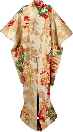 Vintage Cappotto in seta - Verde