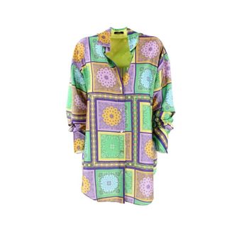 Hanita Camicia - Dames - Jurken - Paars - Maat: M