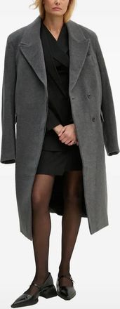 Bruuns Bazaar striped-pattern waistcoat - women - Spandex/Elastane/Wool/Polyester/Viscose/Polyester - 40 - Black