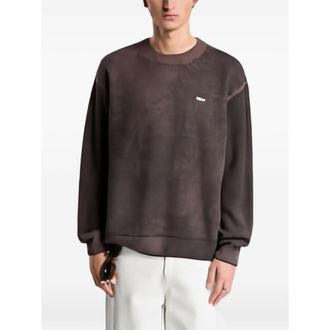 Obey Jersey con efecto spray - Knitwear - Hombre - Marr&oacute;n - XL