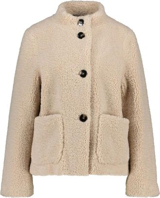 Fuchs Schmitt Webpelzjacke - Dames - Jassen - Beige - S - Polyester - Jassen