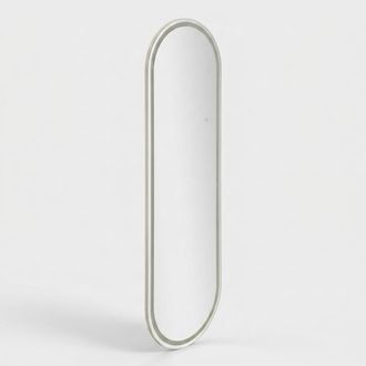 Mauro Ferretti Espejo De Pared Ovalado Led 3 Tonalidades 50x160 Luminous Oval Elegance