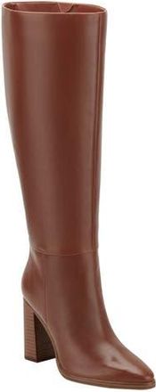 Marc Fisher Lannie Knee High Boot in Medium Brown at Nordstrom Rack, Size 7.5 Wide Calf