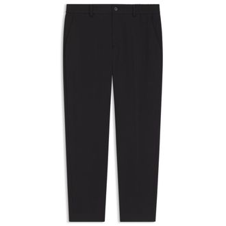 BOSS Tapered-fit pants in cotton-blend jersey