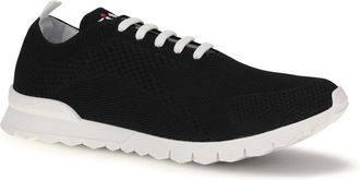 Kiton Mens Fabric Sneakers Nero Upper: Fabric; Sole: Rubber