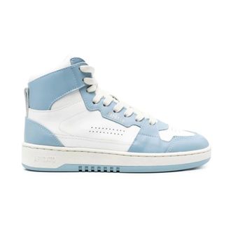 Axel Arigato Sneakers, female, White, 6 UK, White/Dusty Blue High-Top Trainers