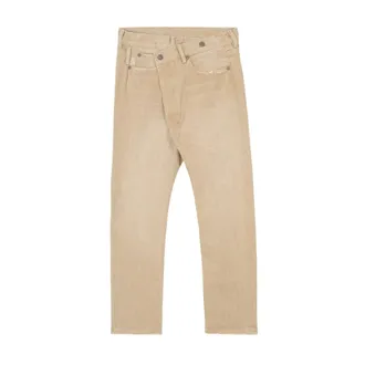 R13 Straight Jeans, female, Beige, Size: W31 Crossover Jean