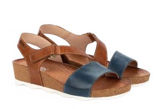 Pikolinos Womens Mahon Wedge Sandal In Sapphire