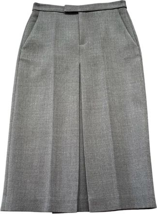 Douuod Longuette Allacc.maschile - Dames - Midirokken - Grijs - XS - Rokken