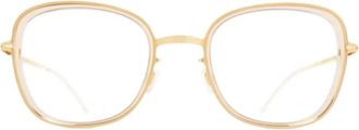 Mykita Alin round-frame glasses - Gold