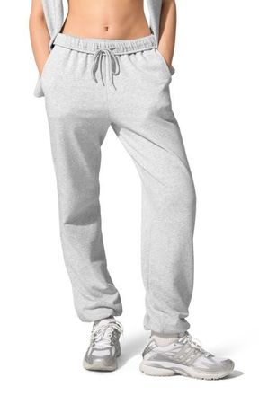 LilySilk Porchlight Softstep Joggers in Heather-Grey at Nordstrom, Size X-Small