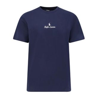 Polo Ralph Lauren Classic Fit Logo T-Shirt - male - Polo Ralph Lauren - T-Shirts - Blue - 2XL - Tops