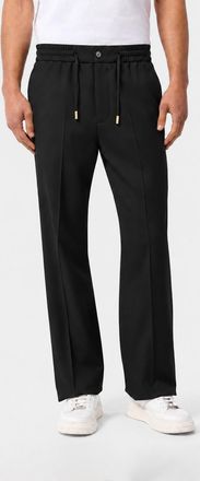 Billionaire Boys Club Straight-Leg Viscose Trousers with Drawstring Waist