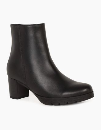 Gabor Womens Essential Womens Ankle Boots - Black - Size: 6.5