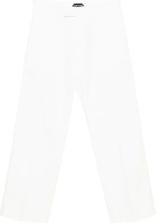 Tom Ford Broek met wijde pijpen - Wit