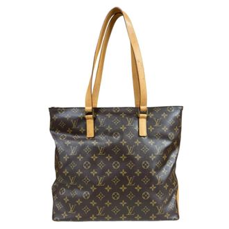 Louis Vuitton Brown Monogram Canvas Tote Bag (Pre-Owned)