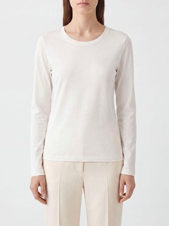 The Row Cotton Crewneck Long-Sleeve T-Shirt